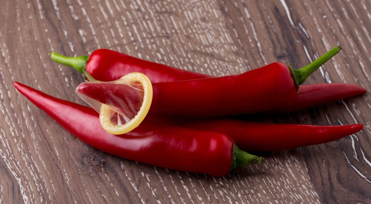 Le piment augmente les niveaux de testostérone dans le corps d'un homme et améliore la puissance