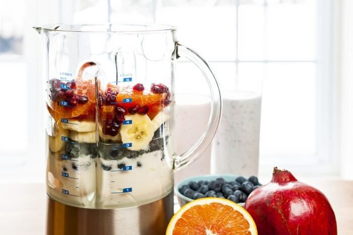 Préparez un cocktail de baies et de fruits pour augmenter la puissance en peu de temps